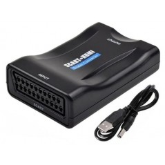 TV-tilbehør - Adapter fra SCART til HDMI Converter med understøttelse af 1080p