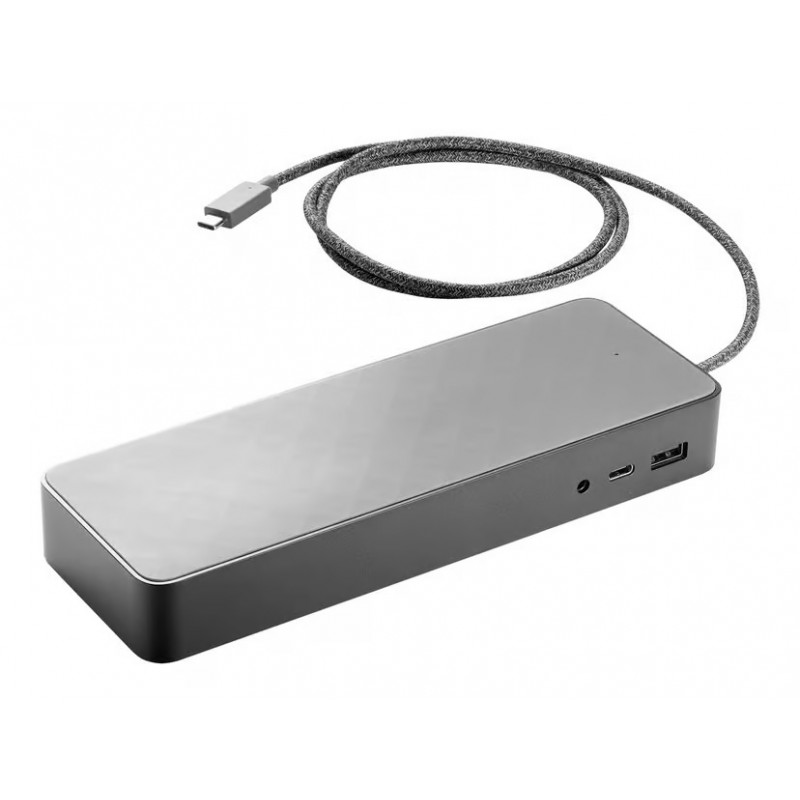 USB-C-dockingstation - HP USB-C Dock universel dockingstation med understøttelse af 2 skærme 90W (brugt)