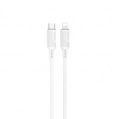 Dudao USB-C til Lightning-kabel 20 watt fås i flere længder