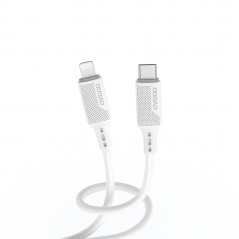 Dudao USB-C til Lightning-kabel 20 watt fås i flere længder