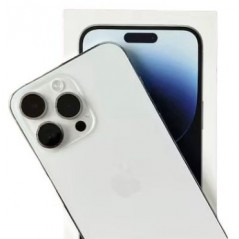 iPhone 14 Pro 128GB Silver med 1 års garanti (brugt)