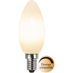 Dæmpbar LED-lampe E14 opaque 5W (39W) 3000K