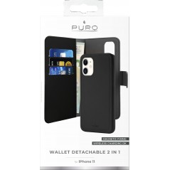 Covers - Puro 2-in1 pungetui med aftagelig skal til iPhone 11