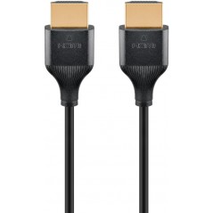 Goobay slim HDMI-kabel 2.0 med understøttelse af 4K i 60Hz og HDR
