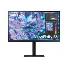 Samsung S27B610EQU 27" ergonomisk LED-skærm med IPS-panel