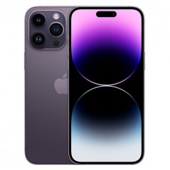 iPhone 14 Pro 128GB Deep Purple med 1 års garanti (brugt)