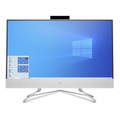 HP Pavilion All-in-One 24-df0000no 24" Touch AMD DualCore 8GB 512GB SSD Win 11 (brugt)