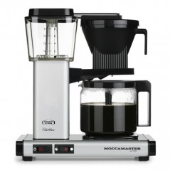 Moccamaster kaffemaskine poleret aluminium KBG741
