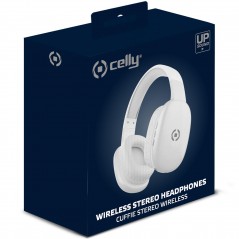 Bluetooth hovedtelefoner - Celly Freebeat trådløse over-ear bluetooth-hovedtelefoner (sort/hvid)