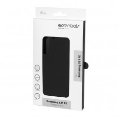 Cases - Aurdel Essentials Sort mobiletui til Samsung Galaxy S21 FE