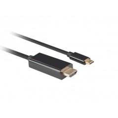 Lanberg USB-C til HDMI-kabel med understøttelse af 4K ved 60 Hz (fås i flere længder)