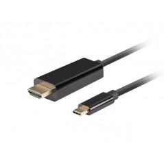Lanberg USB-C til HDMI-kabel med understøttelse af 4K ved 60 Hz (fås i flere længder)