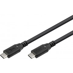 Goobay USB-C-kabel USB4 Thunderbolt 3 100W PD 20Gbit/s (4K) i flere længder
