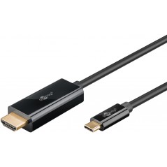 Goobay USB-C til HDMI-kabel 4K 60 Hz (i flere længder)