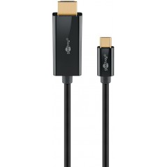 Goobay USB-C til HDMI-kabel 4K 60 Hz (i flere længder)