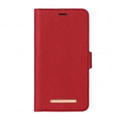 iPhone XR - Onsala Saffiano 2-i-1 magnetisk pungetui til iPhone XR (rød)