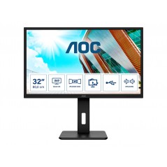 AOC Q32P2 32" 2560x1440 LED-skærm med IPS-panel