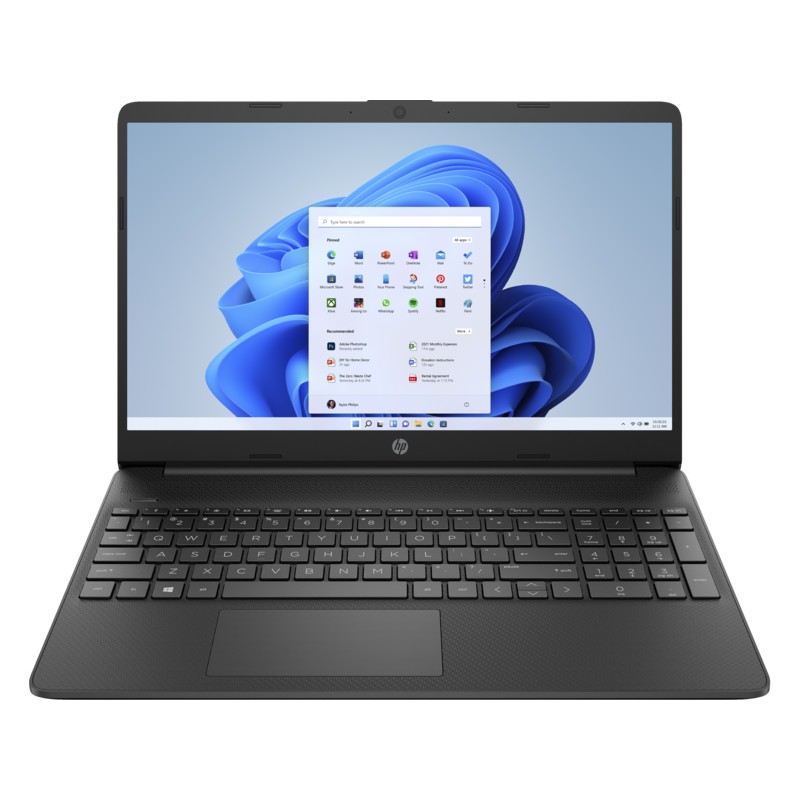 Brugt bærbar computer 15" - HP 15s-fq3005no 15.6" Full HD Intel 8GB 256GB SSD Win 11 (brugt)