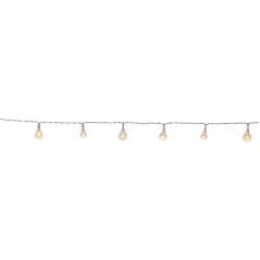 5 meter lang lyskæde med 50 varmhvide LED-lys