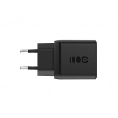 Vægladere til mobiltelefon - GreenCell hurtigopladende USB-C og USB-A strømadapter 30W