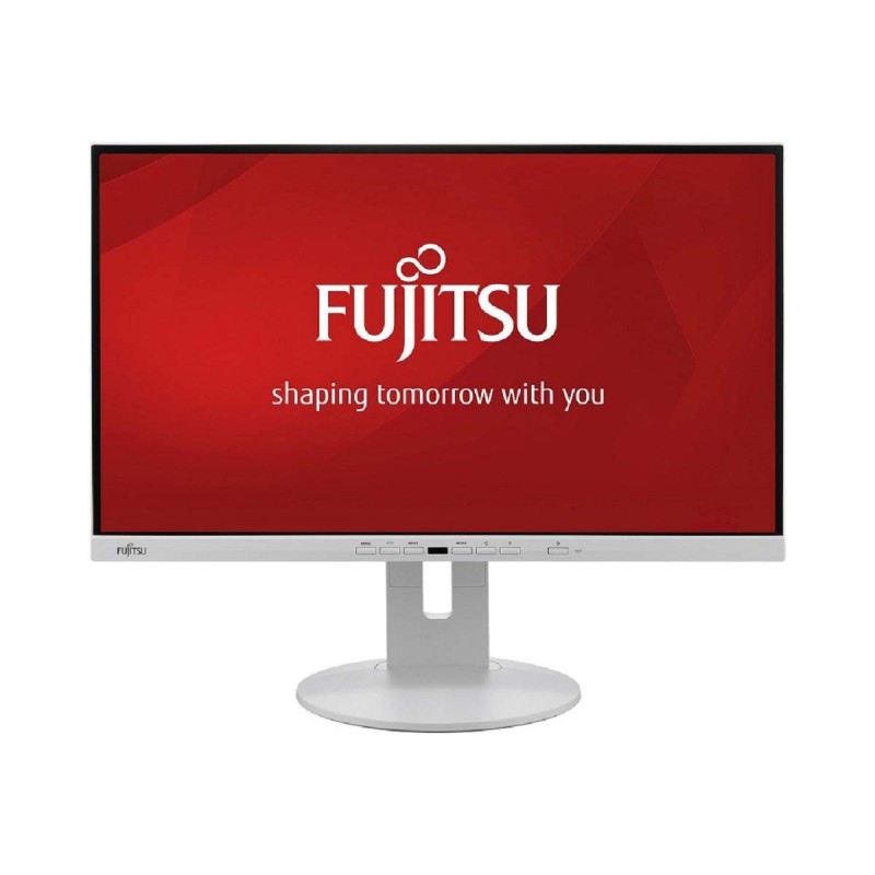 Brugte computerskærme - Fujitsu P24-9T 24-tommer Full HD LED-skærm med IPS-panel (brugt med grov ridse)