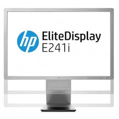 Brugte computerskærme - HP EliteDisplay E241i 24-tommer IPS-skærm (brugt med ridser på ramme og fod)