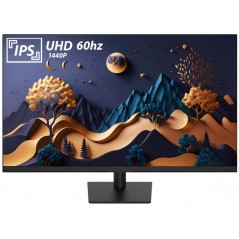 Voxicon D27QP 27-tommer 2560 x 1440 LED-skærm med IPS-panel (brugt)