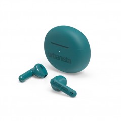 Bluetooth hovedtelefoner - Urbanista Austin True Wireless in-ear hovedtelefoner og headset i grøn (demo)