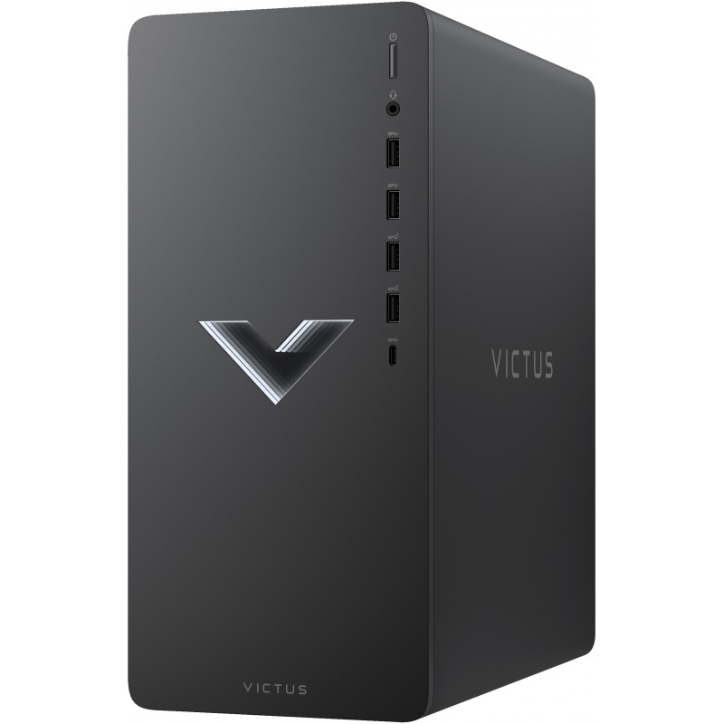 Billig gaming computer og stationær gaming computer - HP Victus 15L TG02-0829no Ryzen 5 8GB 512GB SSD RX 6400 4GB WiFi Windows 11
