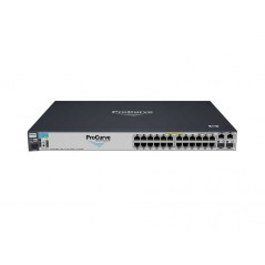 HP 2610-24-PWR PoE Switch J9087A 24-Port Switch (brugt)