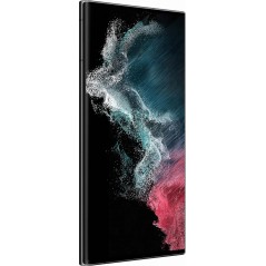 Brugt Samsung Galaxy - Samsung Galaxy S22 Ultra 5G 128GB Phantom Black med 120 Hz skærm (brugt med ny stand skærm)