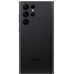 Brugt Samsung Galaxy - Samsung Galaxy S22 Ultra 5G 128GB Phantom Black med 120 Hz skærm (brugt med ny stand skærm)