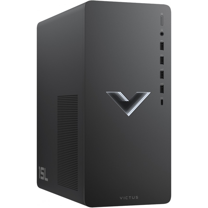 Billig gaming computer og stationær gaming computer - HP Victus 15L TG02-1862no i5 (gen 13) 16GB 512GB SSD RTX 4060 WiFi Win 11 demo