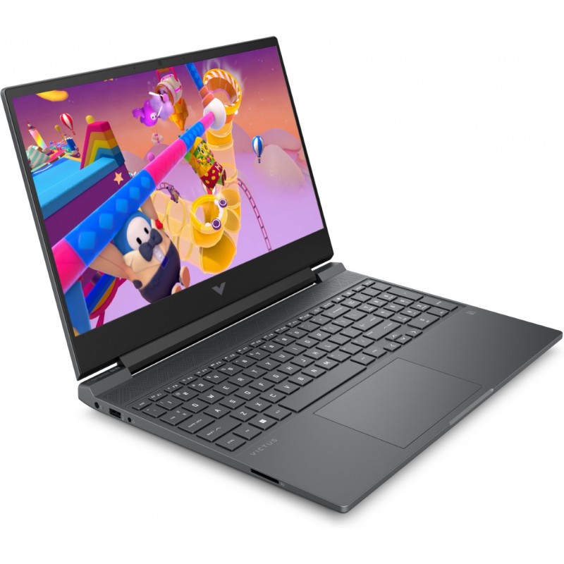 Bærbar computer med skærm på 14 og 15,6 tommer - HP Victus Gaming 15-fa1025no 15.6" 144 Hz Full HD i5 (gen 12) 8GB 512GB SSD RTX 2050 4GB Win 11