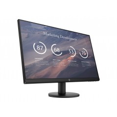 Computertilbehør - HP P27v G4 27-tommer Full HD LED-skærm med IPS-panel (demo)