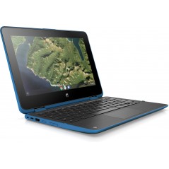 Brugt laptop 12" - HP Chromebook x360 11 G2 EE 11.6" Touch 4GB 32GB Blue (brugt)