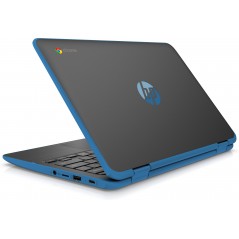 Brugt laptop 12" - HP Chromebook x360 11 G2 EE 11.6" Touch 4GB 32GB Blue (brugt)