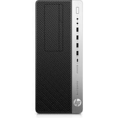Brugt stationær computer - HP EliteDesk 800 G5 Tower i7 (gen 9) 16GB 512GB RX 550X med WiFi Win 11 Pro (brugt)