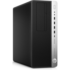 Brugt stationær computer - HP EliteDesk 800 G5 Tower i7 (gen 9) 16GB 512GB RX 550X med WiFi Win 11 Pro (brugt)