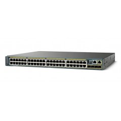 Cisco Catalyst WS-C2960S-48FPS-L Gigabit-switch med 48 porte og PoE+-understøttelse (brugt)