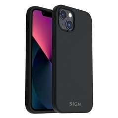 Sign Liquid Silicone beskyttelsesetui i sort til iPhone 14