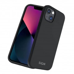Sign Liquid Silicone beskyttelsesetui i sort til iPhone 14