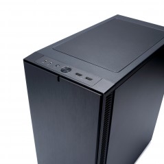 Brugte gaming-computere - FD Define C gaming computer med Intel i5 16GB 512GB SSD + 1TB HDD RTX2060 Win11 Pro (brugt)