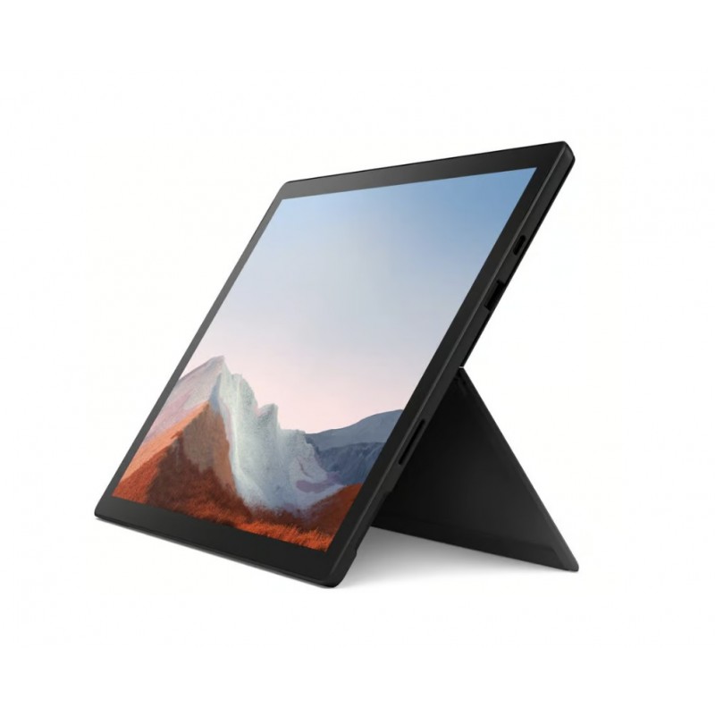 Brugt laptop 12" - Microsoft Surface Pro 7 Plus 12.3" i5 8GB 256GB SSD Black med tastatur (brugt)