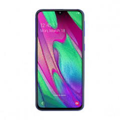 Samsung Galaxy A40 2019 64GB Black DS (brugt med ny stand skærm)