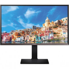 Samsung 27-tommer 2K LED-skærm, PLS-panel med DVI/HDMI/DP (brugt)