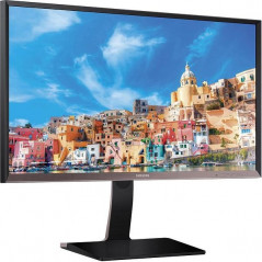 Samsung 27-tommer 2K LED-skærm, PLS-panel med DVI/HDMI/DP (brugt)