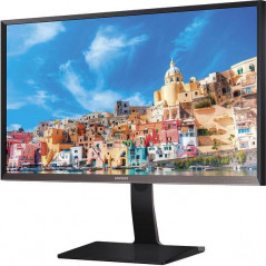 Brugte computerskærme - Samsung 27-tommer 2K LED-skærm, PLS-panel med DVI/HDMI/DP (brugt)