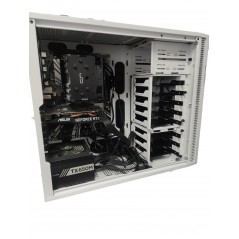 Brugte gaming-computere - FD Define R5 gaming computer med Intel i5 16GB 1TB SSD RTX3060 Win11 Pro (brugt)