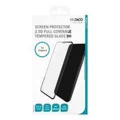 Skärmskydd - Deltaco skærmbeskytter i hærdet glas til OnePlus 9 3D 9H hårdhed